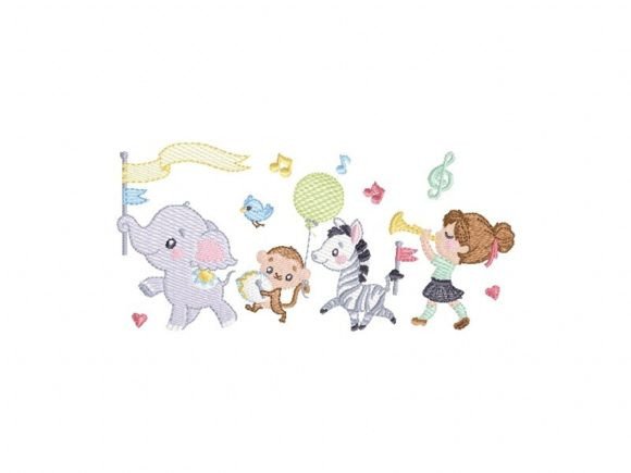 Animal Band Embroidery Design Review