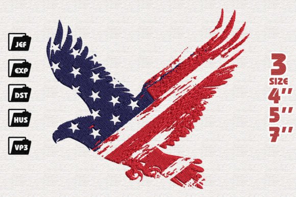 Flag Usa Eagle