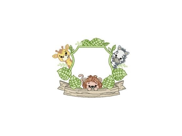 Frame Baby Animals Safari