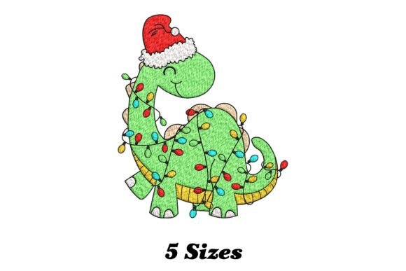 Lighting Dinosaur Christmas