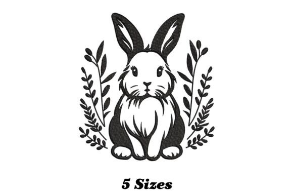 Lofty Rabbit Silhouette