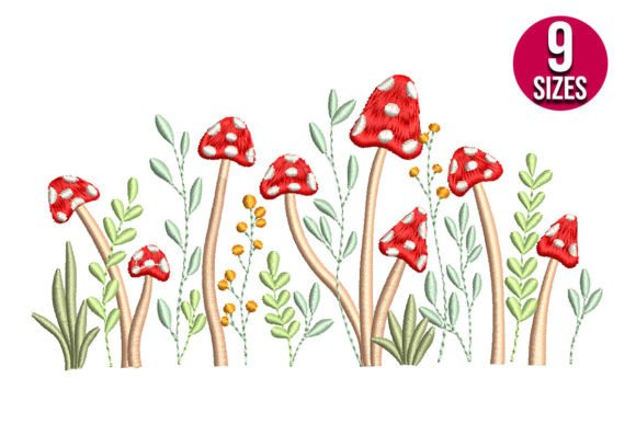 Mushrooms with Plants